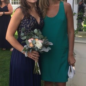 J. Crew Twisted Back Dress